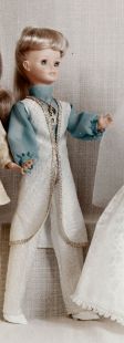 COPIE DE LA TENUE "MAXI MANTEAU" POUR POUPÉE CATHIE DE BELLA - Année 1970 EUR 35,00 - FR