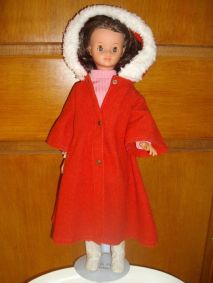 Pour poupée Cathie Bella :tenue Week-end 1976 - FR