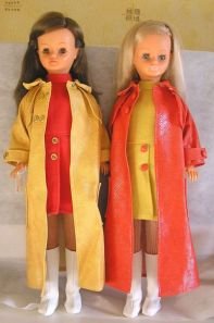 Tenue Pour Poupée Cathie Bella - Partie De La Collection Cime 1971 - Occasion