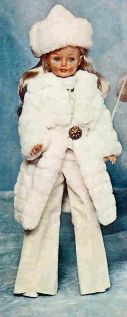 Authentique tenue complète Mimosa 1973 Cathie de Bella