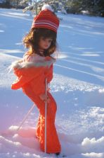 Les Poupees D'autrefois - TENUE DE SKI COMPLETE POUR TRESSY DE BELLA NEUVE DANS SA BOITE