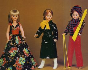 Poupée Vintage Cathie Bella Avec Frange - Années 80 (Sans Marque)