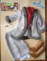 ANCIENNE POUPÉE CATHY Bella vintage JAMBES RAIDES. EUR 31,50 - FR
